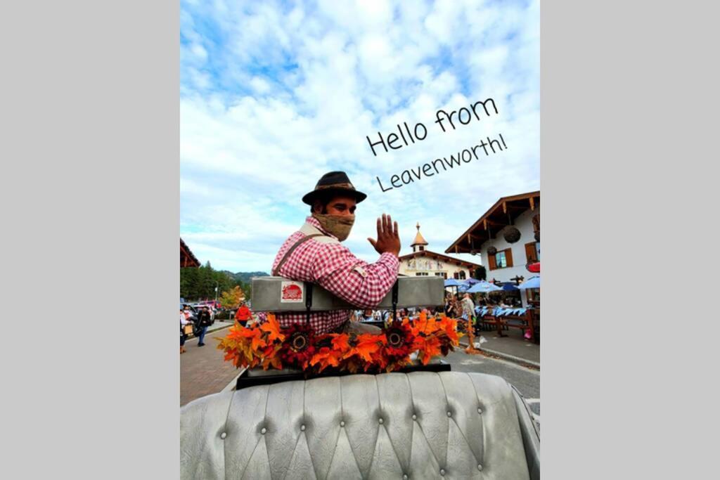 Wander Inn, 4 Bedroom 2 Bath, 5 Min To Downtown, Custom Home Leavenworth Bagian luar foto